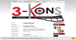 Desktop Screenshot of 3kons.si